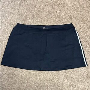 Hollister Navy Blue Athletic Skort